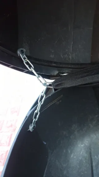 Baúl Shad SH47 Negro/Rojo