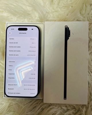 iPhone Air 256GB Negro