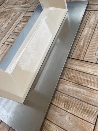 Mesa de terraza extensible + 8 sillas