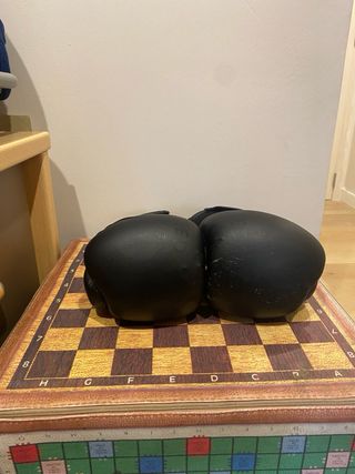 Guantes de Boxeo Ergo Negros 12oz