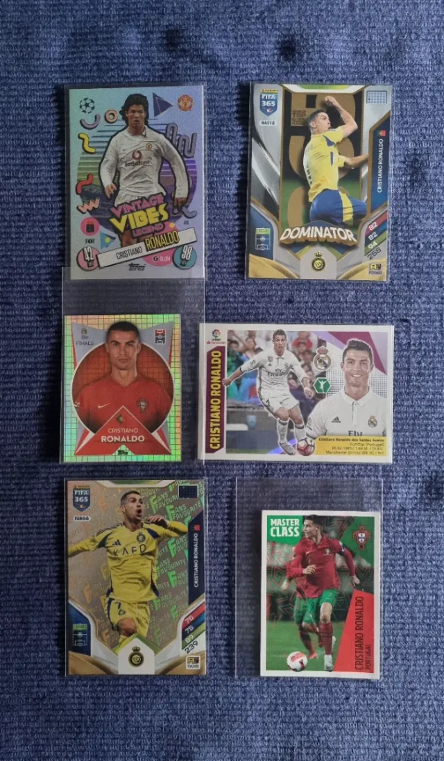 Lote Cromos Cristiano Ronaldo FIFA 365
