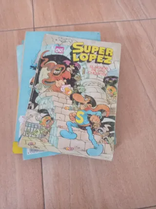 lote benito boniato,retapados mortadelo,superlopez