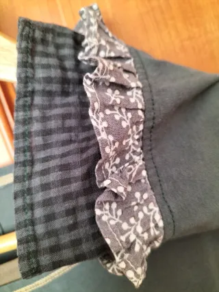 Camiseta Ian Mosh verde y gris