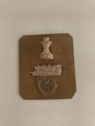 Antigua Insignia Militar Ferroviaria