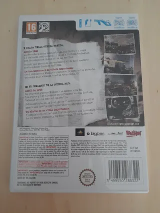🇪🇦 NUEVO. PAL ESPAÑA Juego Wii-U Sniper Elite