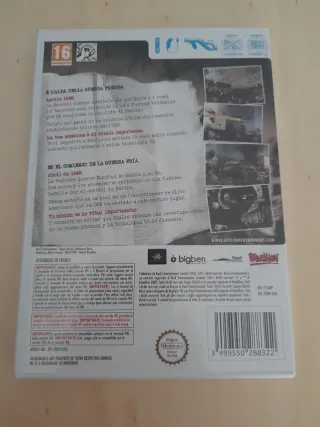 🇪🇦 NUEVO. PAL ESPAÑA Juego Wii-U Sniper Elite
