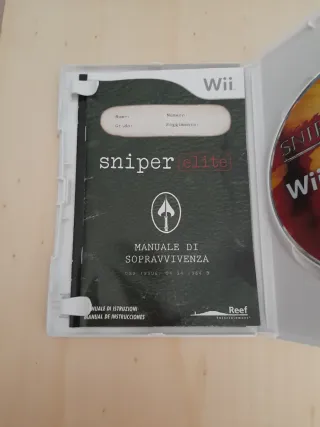 🇪🇦 NUEVO. PAL ESPAÑA Juego Wii-U Sniper Elite