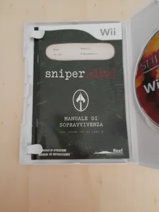 🇪🇦 NUEVO. PAL ESPAÑA Juego Wii-U Sniper Elite