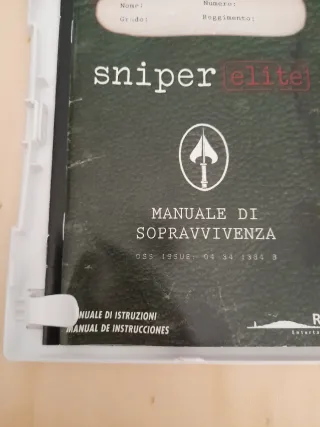 🇪🇦 NUEVO. PAL ESPAÑA Juego Wii-U Sniper Elite