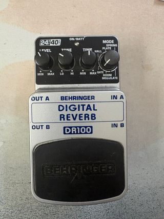 Behringer DR100 Digital Reverb Pedal