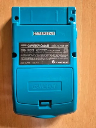 Nintendo Game Boy Color Azul