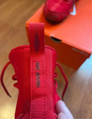 Botas Boxeo Nike Machomai 3 Rojas