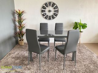 MAS COLORES!! Mesa Comedor Cristal y Sillas