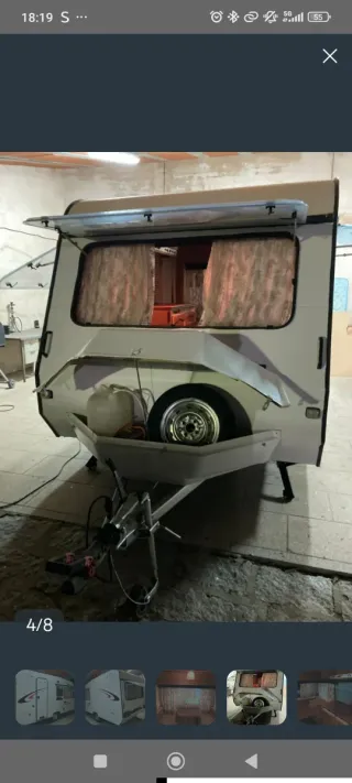 Caravana 750kg con documentación