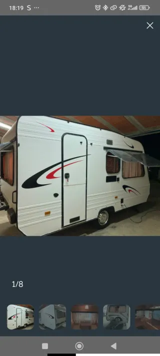 Caravana 750kg con documentación