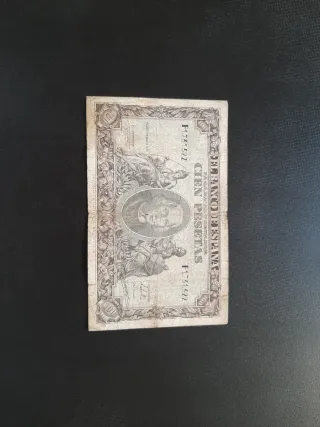 BILLETE DE 100 PESETAS DE 1940