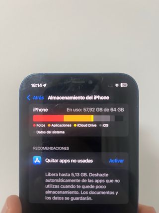 iPhone 12 Azul 100% Salud Batería