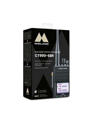 Walkie Midland CT990 EBR Radio Dual Band Amateur