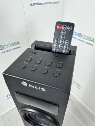 Torre de Sonido Bluetooth NGS 2.1 Negra