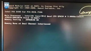 CPU Q9650 - LGA 775 + PLACA + RAM