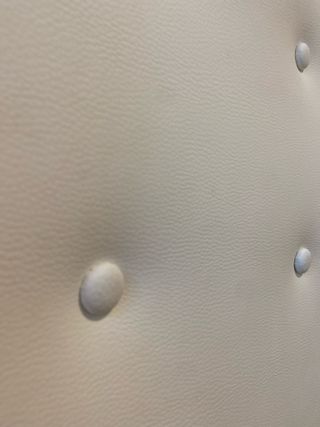 Cabecero Cama 135 cm Polipiel Blanco