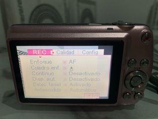 Cámara Casio Exilim Rosa/Plata