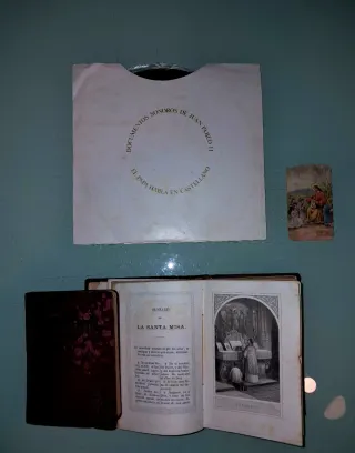 Vinilo Juan Pablo 2 +libros religiosa