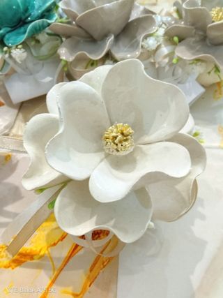 Fiore Capodimonte Multicolore con saponetta