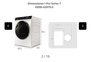 Secadora Haier HD90-A3959 Bomba Calor