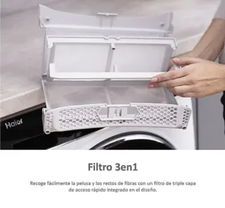 Secadora Haier HD90-A3959 Bomba Calor