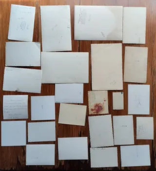 Lote fotografías antiguas de mujeres MZ.4