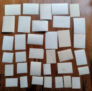 Lote fotografías antiguas de mujeres MZ.4