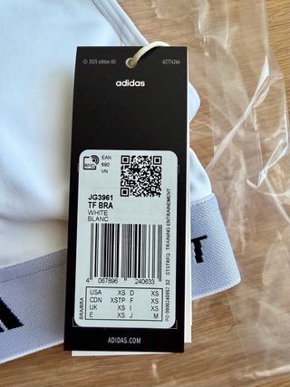 Sujetador deportivo Adidas Techfit talla Xs