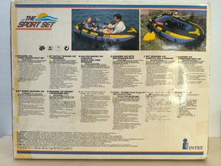 Barca hinchable Intex Seahawk 300 NUEVA sin usar