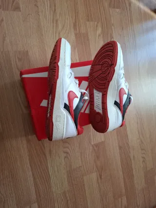 Zapatillas Nike Air Force Blancas Rojas