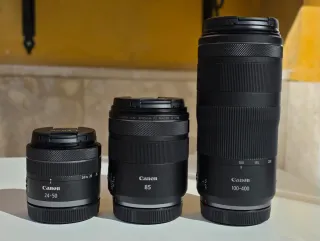 Kit Cámara Canon EOS R8 + 3 Lentes