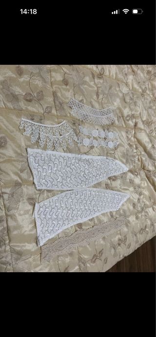 Lotto passamaneria vintage fatta a mano