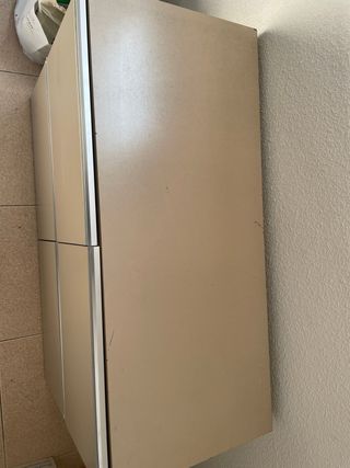 Mueble archivador oficina beige 4 cajones