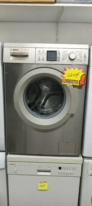Lavadora Bosch 8 KG Serie 6 ECO SILENCE DRIVE A++
