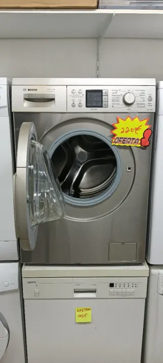 Lavadora Bosch 8 KG Serie 6 ECO SILENCE DRIVE A++