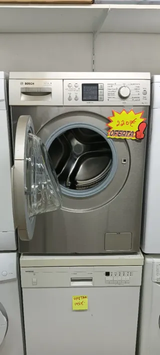 Lavadora Bosch 8 KG Serie 6 ECO SILENCE DRIVE A++