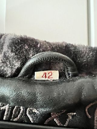 Chaqueta Piel Vintage Oversize Capucha