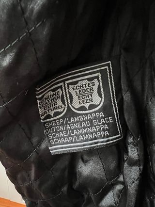 Chaqueta Piel Vintage Oversize Capucha
