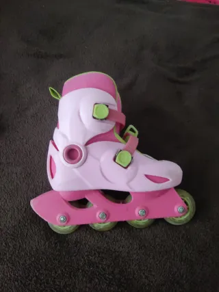 Patines Oxelo rosas talla 30-32