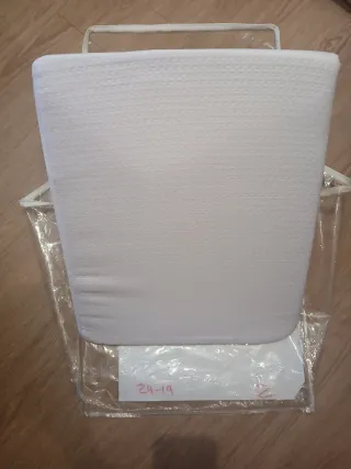 Almohada Cuña Memory Home Secret Blanca 37x40x46cm