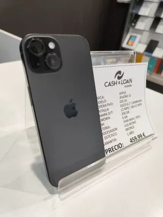iPhone 15 256GB negro