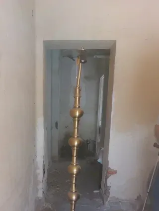 Lámpara de pie antigua vintage