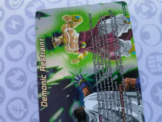 Carta Dragón Ball Demonic Restraint P-270 PROMO
