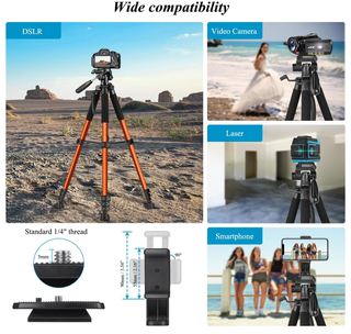 Trípode VICTIV NT70 Naranja