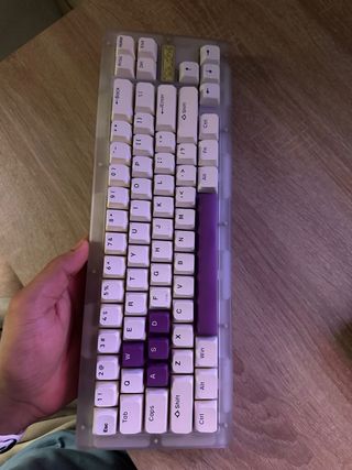 Teclado Akko Custom Keycaps PBT Layout en inglés